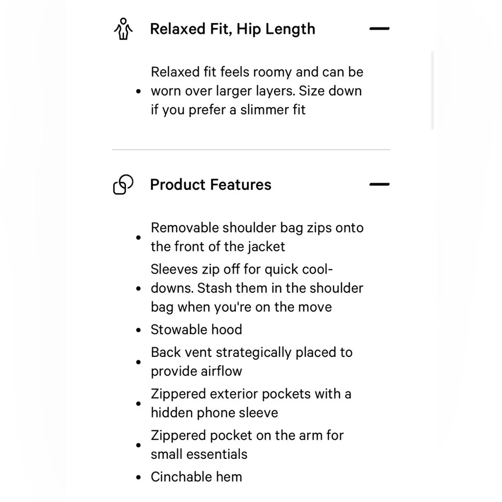 Lululemon Convertible Ripstop Parka - Picture 6 of 7